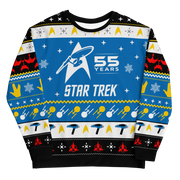 Star Trek 55th Anniversary Holiday Unisex Crew Neck Sweatshirt