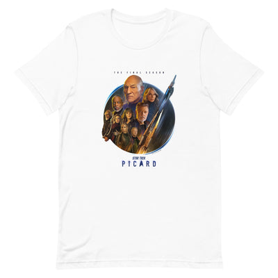 Star Trek: Picard Season 3 Cast Adult Short Sleeve T-Shirt