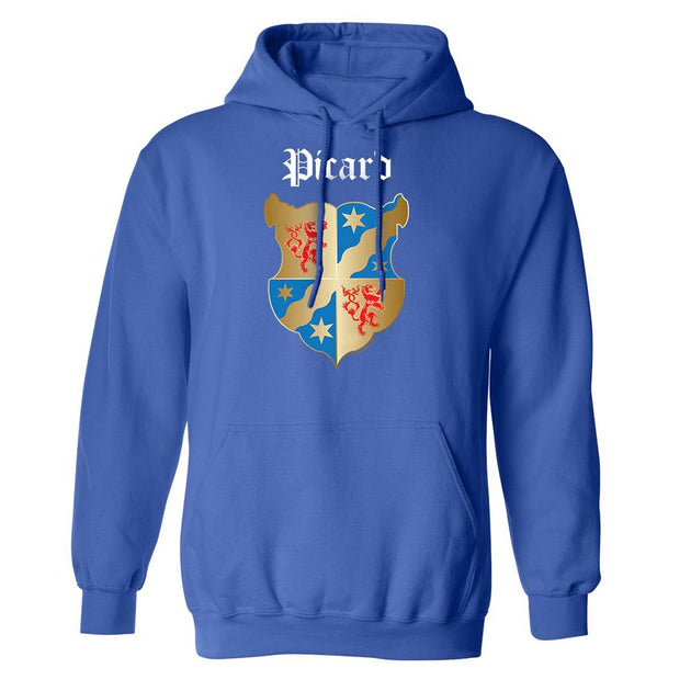 Star Trek Picard Coat of Arms Fleece Hooded Sweatshirt Star