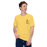 Star Trek: The Original Series Personalized Command Badge Unisex T-Shirt