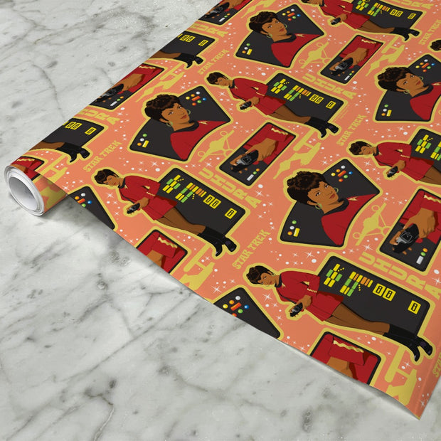 Star Trek: The Original Series Uhura Gift Wrap