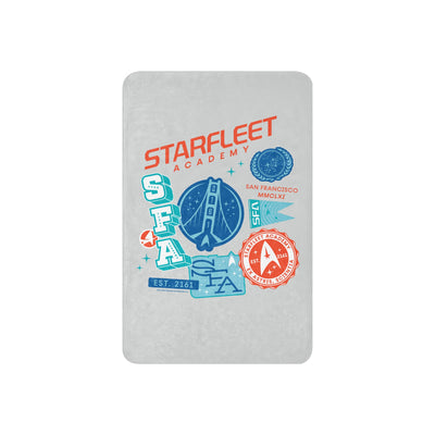 Star Trek Starfleet Academy Icons Sherpa Blanket