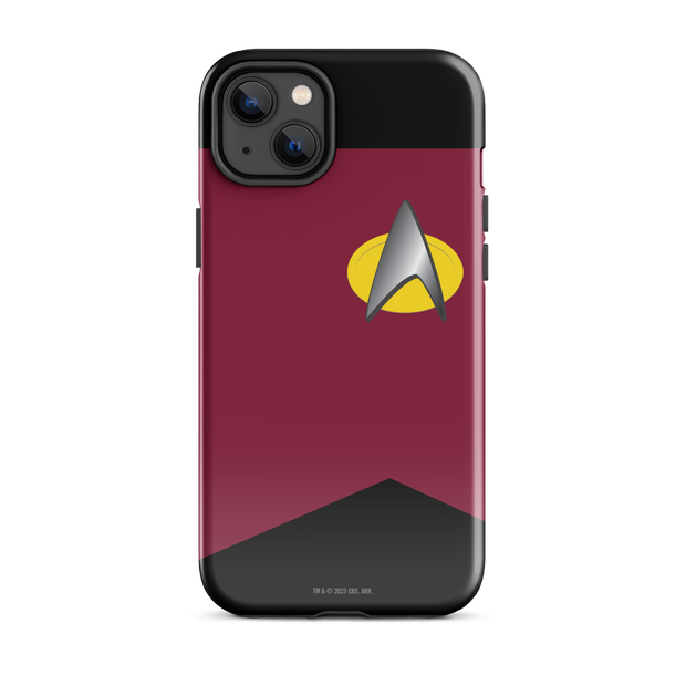 Star Trek: The Next Generation Command Uniform Tough Phone Case - iPhone