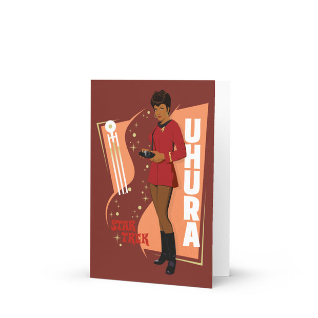 Star Trek: The Original Series Uhura Greeting Card