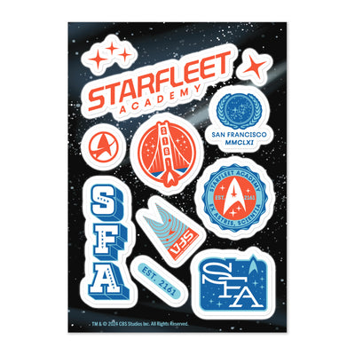 Star Trek Starfleet Academy Icons Sticker Sheet