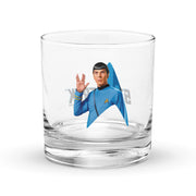 Star Trek: The Original Series Spock Rocks Glass