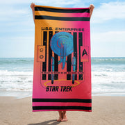 Star Trek: The Original Series Enterprise Beach Towel