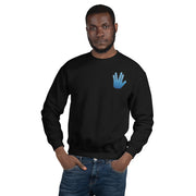 Star Trek Vulcan Salute Embroidered Crewneck