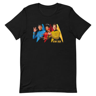 Star Trek: The Original Series Character Group Unisex T-Shirt