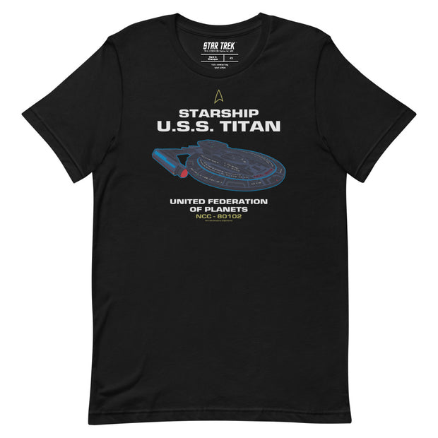 Star Trek: Lower Decks U.S.S. Titan T-Shirt