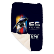 Star Trek 55th Anniversary Fleece Blanket