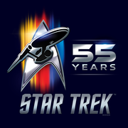 Star Trek 55th Anniversary Fleece Blanket