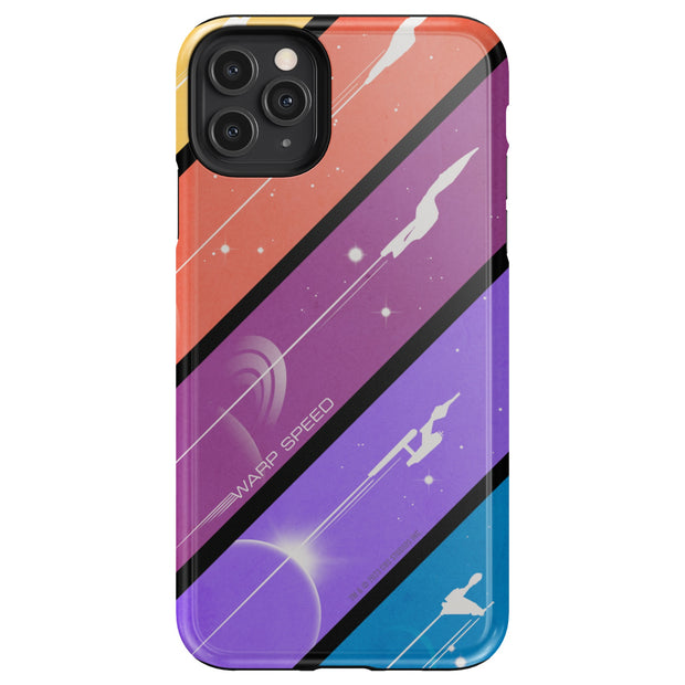 Star Trek Color Block Warp Speed Phone Case