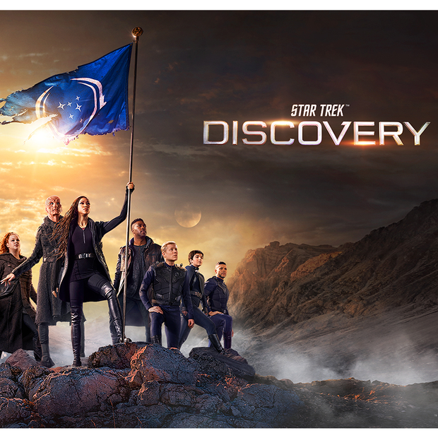 Star Trek: Discovery Season 3 Keyart Fleece Blanket