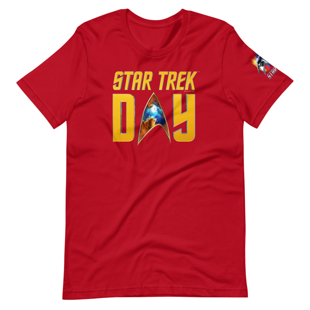 Star Trek Day 55th Anniversary Nebula Logo Unisex Premium T-Shirt