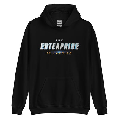 Star Trek: The Original Series The Enterprise is Landing Hooded Sweatshirt