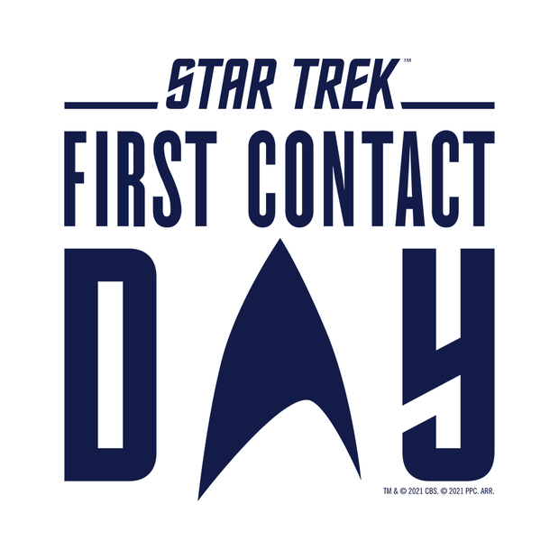 Star Trek: First Contact Day Blue Logo Women's Short Sleeve T-Shirt