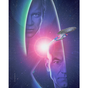 Star Trek: Generations Kirk & Picard Fleece Blanket