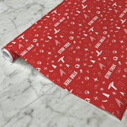 Star Trek Holiday Icons Wrapping Paper