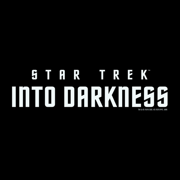 Star Trek XII: Into Darkness Logo Adult Short Sleeve T-Shirt