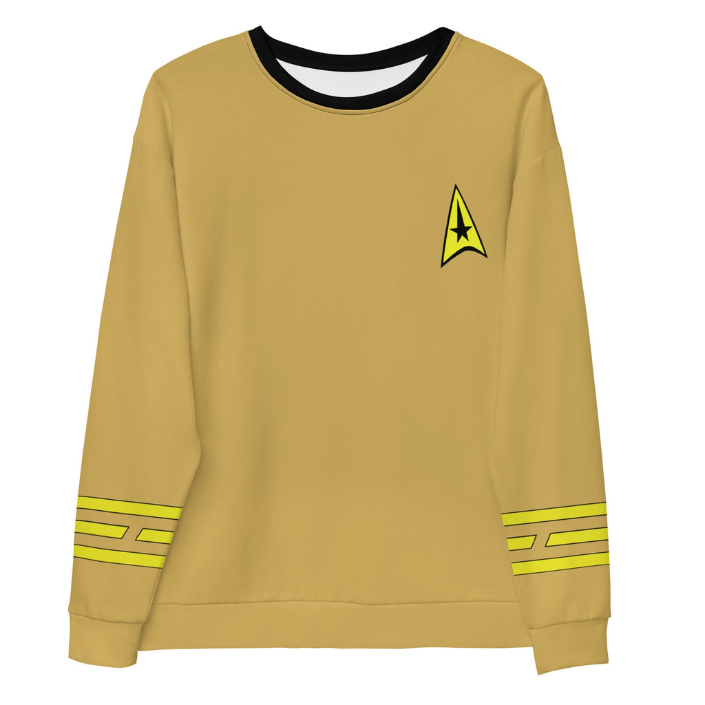 Star on sale sleeve sweatshirt