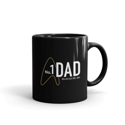 Star Trek: Picard No. 1 Dad Black Mug