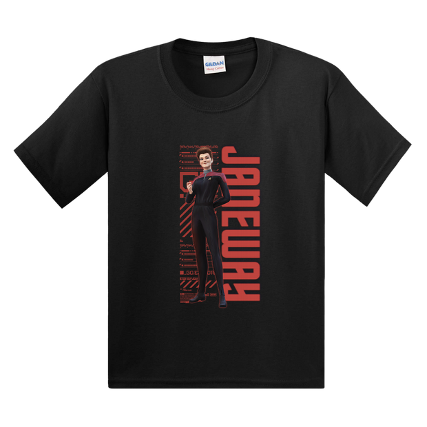 Star Trek: Prodigy Janeway Kids Short Sleeve T-Shirt