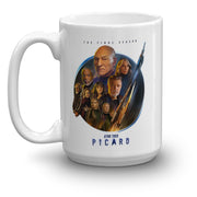 Star Trek: Picard Season 3 Cast White Mug