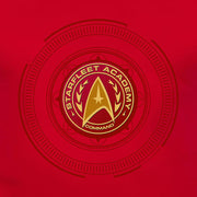 Star Trek: Starfleet Academy Command Badge Adult Short Sleeve T-Shirt