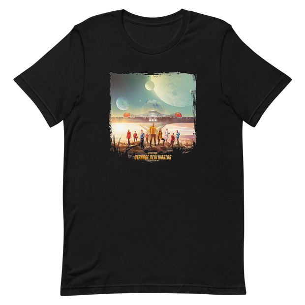 Star Trek Strange New Worlds Landing Party Key Art Adult Short