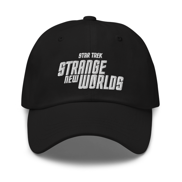 Star Trek Strange New Worlds Logo Embroidered Hat Star Trek