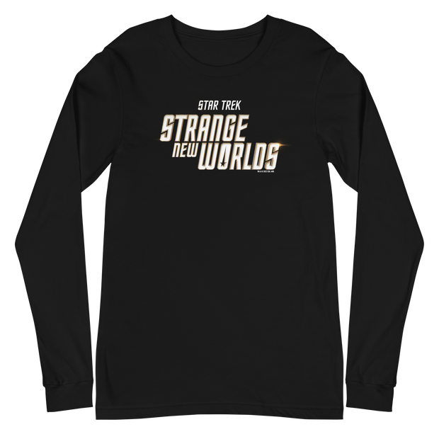 Star Trek: Strange New Worlds Flare Logo Adult Long Sleeve T-Shirt