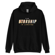 Star Trek The Starship Is Landing Hooded Sweatshirt