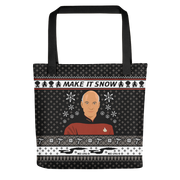 Star Trek: The Next Generation Make It Snow Premium Tote Bag