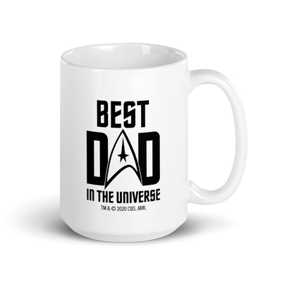 Star Trek: The Original Series Best Dad In The Universe White Mug