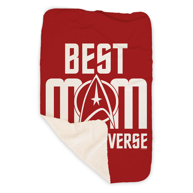 Star Trek: The Original Series Best Mom in the Universe Fleece Blanket