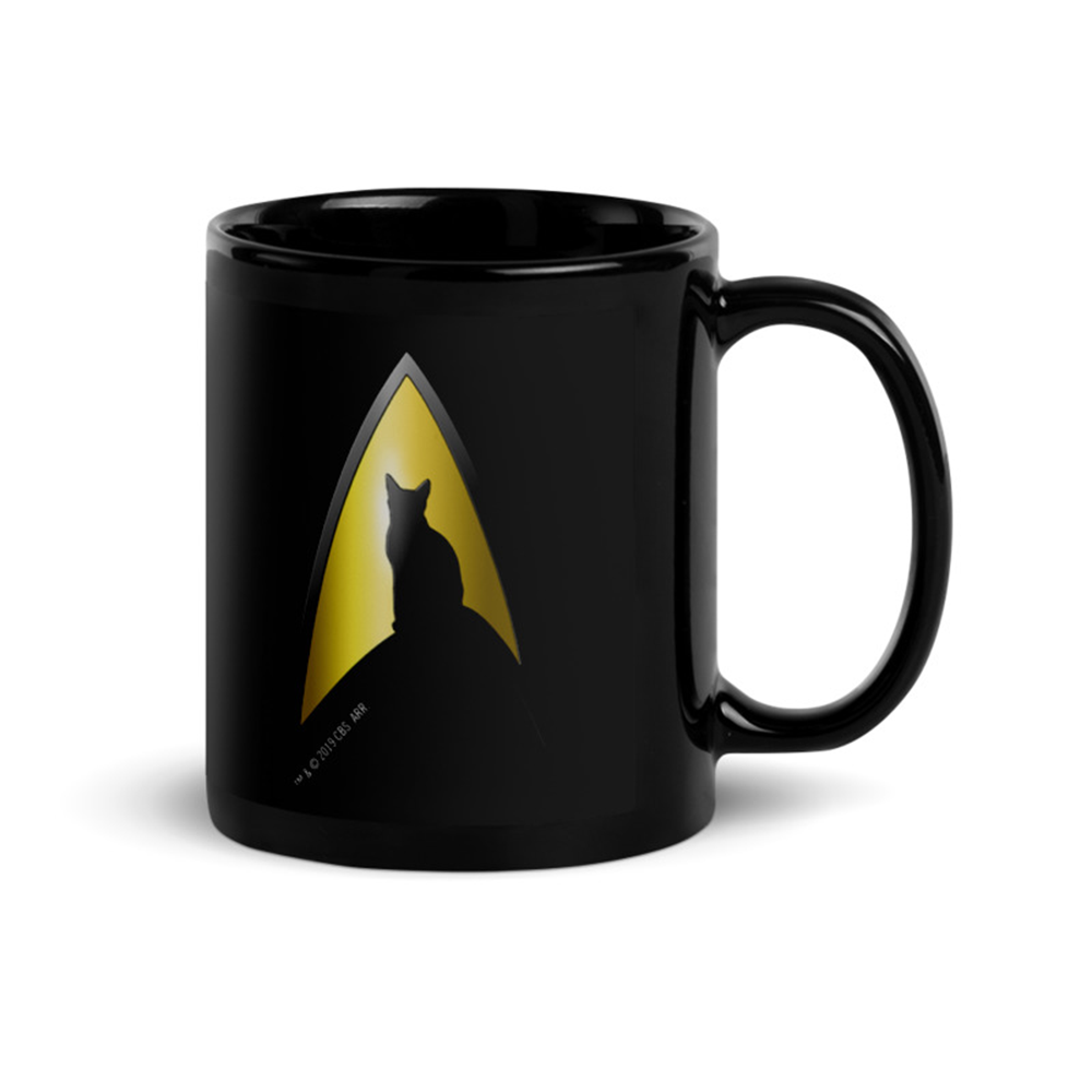 Star Trek: The Original Series Delta Personalized 11 oz Gold Metallic Mug