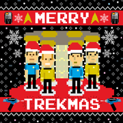 Star Trek: The Original Series Merry Trekmas Black Mug