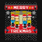 Star Trek: The Original Series Merry Trekmas Adult Short Sleeve T-Shirt