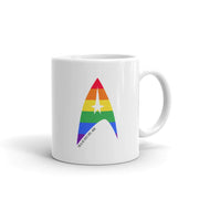 Star Trek: The Original Series Pride Delta White Mug