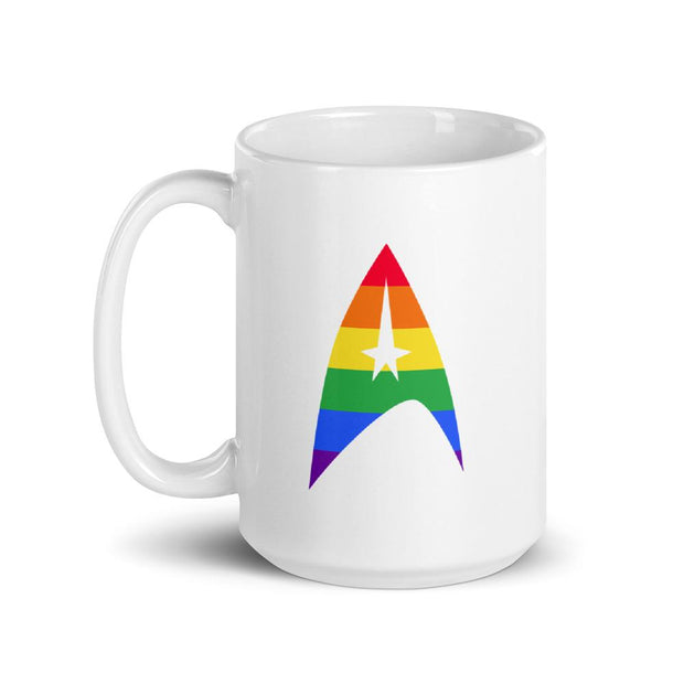 Star Trek: The Original Series Pride Delta White Mug
