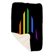 Star Trek: The Original Series Pride Rainbow Delta Fleece Blanket