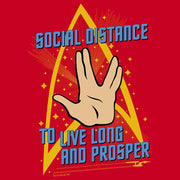 Star Trek: The Original Series Social Distance Adult Short Sleeve T-Shirt