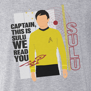 Star Trek: The Original Series Sulu Adult Short Sleeve T-Shirt
