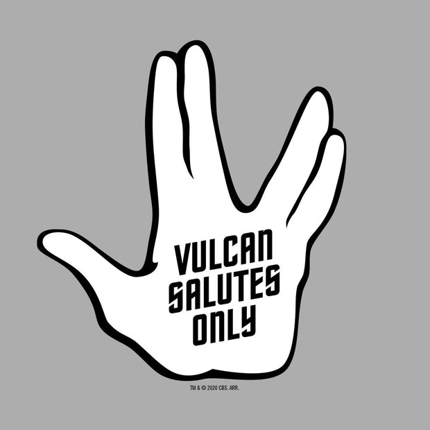 Star Trek: The Original Series Vulcan Salutes Only Adult Short Sleeve T-Shirt