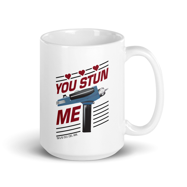 Star Trek: The Original Series You Stun Me White Mug