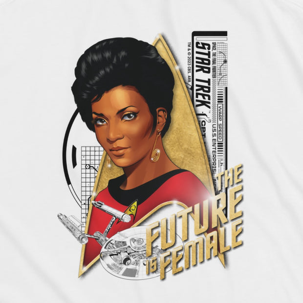 Star Trek: The Original Series Uhura The Future is Female Women's Flowy Racerback Tank Top