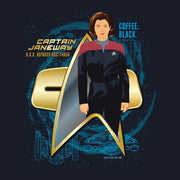Star Trek: Voyager Captain Janeway Adult Short Sleeve T-Shirt