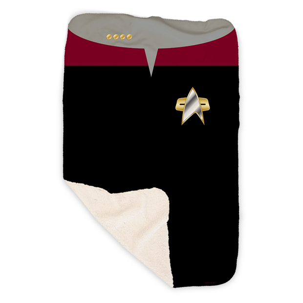 Star Trek: Voyager Command Uniform Fleece Blanket