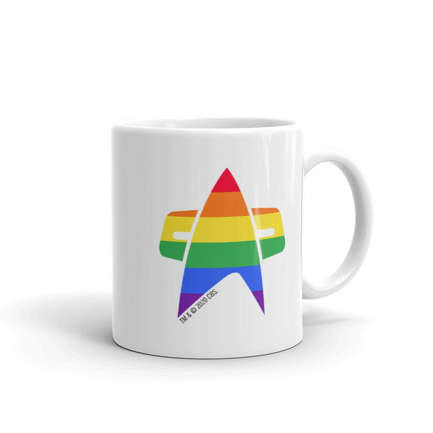 Star Trek: Voyager Pride Delta White Mug